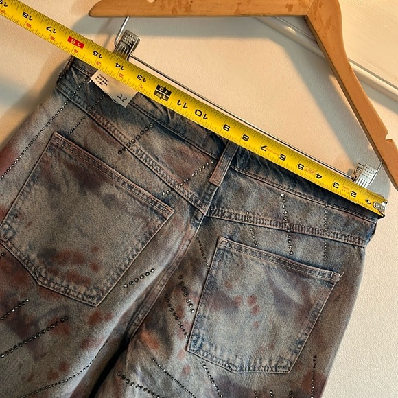 Free People Aurora Mid-Rise Straight Jeans Size 28 NWT - Picture 12 of 17